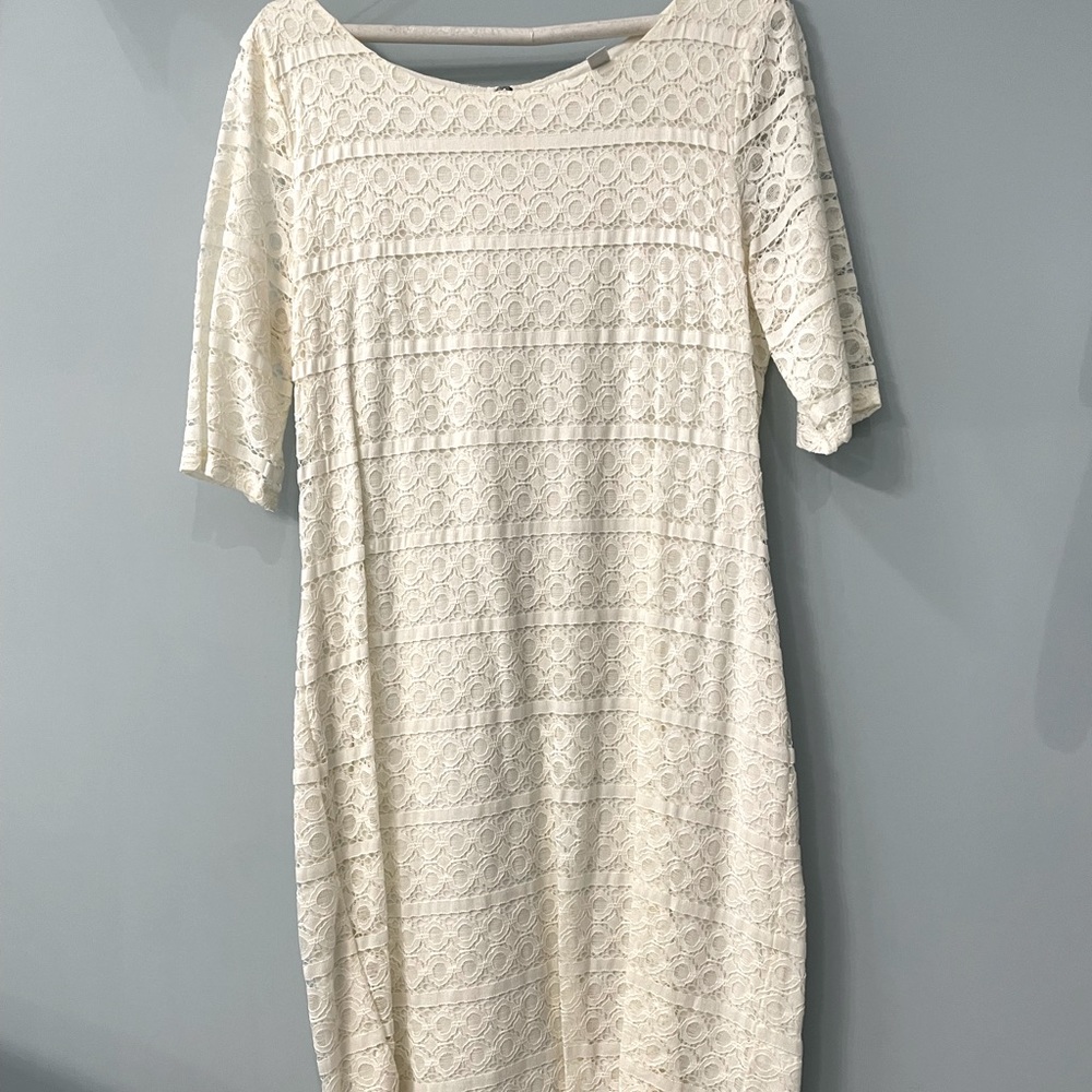 Banana Republic Lace Dress Size 10